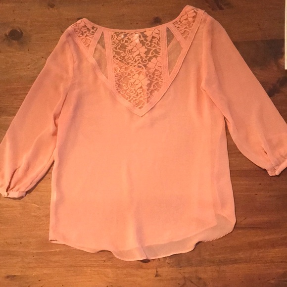 Sheer Lauren Conrad top - Picture 2 of 3